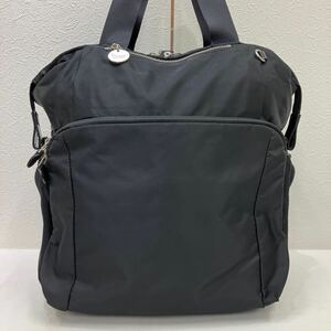 □38−527 美品 Kanana project カナナプロジェクト トートバッグ 3way ショルダーバッグ リュック 黒 ナイロン 多機能 レディース 大容量