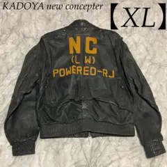 KADOYA new concepter【XL】本革 レザー ライダース