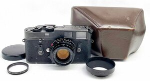 【美品】LEICA/ライカ CAMERA STILL PICTURE KE-7A カナダ産 ブラックペイント＋ELCAN 50mm f2 #HK9778