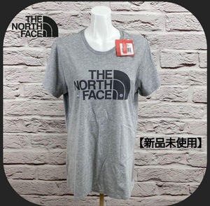 THE NORTH FACE ライトグレー 半袖Ｔシャツ 女性 Lサイズ