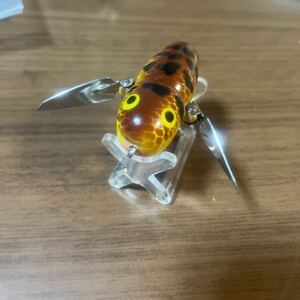 ヘドン クレイジークローラー Heddon CRAZY CRAWLER BRS 茶スイカ オールド　ヘドン クロウラー　OLD 美品