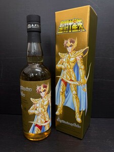 ④I★ 未開栓 長濱蒸溜所 アマハガン 聖闘士星矢 ゴールドセイント Sagittarius Aiolos サジタリアス アイオロス 箱付 700ml 47％ 