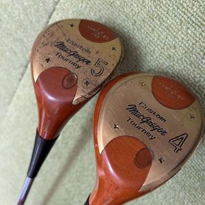 W329 マグレガー Tourney Custom OIL HARDENED W55 4.5W 2本セット 純正スチール