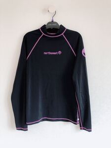 northcoast ノースコースト ラッシュガード Lサイズ 長袖 水着 LS RASH GUARD