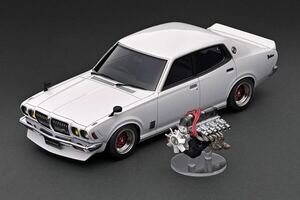 【限定80台】IG3167 ignition model 1/18 Nissan Bluebird U 2000GTX With Engine 日産　ブルーバード　イグニッションモデル　エンジン付