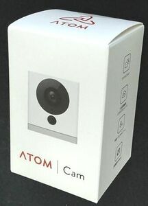 【ネットワークカメラ】ATOM Cam (アトムカム) 1080p フルHD 高感度CMOSセンサー搭載 赤外線ナイトビジョン 動作検知アラート機能