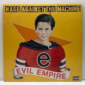 希少 良好品!! USオリジナル 初版 E規格 RAGE AGAINST THE MACHINE Evil Empire (