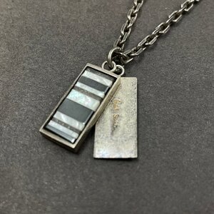 m002 D2(10) 8 Paul Smith ポールスミス ネックレス ペンダント SILVER 刻印 アクセサリー ジュエリー シルバー