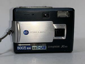 ★訳あり大特価★KONICA MINOLTA DiMAGE X50 動作未確認 コニカミノルタ コンパクトデジタルカメラ #0002 #98 #0003