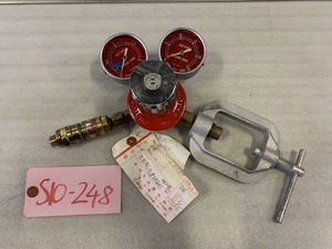 【中古】ヒータータイプ炭酸ガス用流量調整器シリーズ　