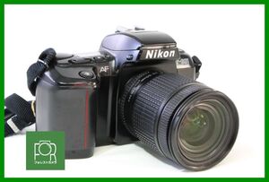 【同梱歓迎】実用■ニコン Nikon F-601 ボディ+AF NIKKOR 28-80mm F3.5-5.6D■フラッシュも完動■AN1860