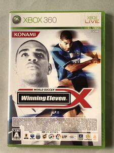 ワールドサッカーウイニングイレブンエックス　コナミ　XBOX360ソフト　Microsoft WORLD SOCCER Winning Eleven X