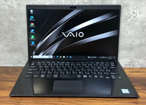 1円～ ●SONY VAIO Pro PK / Core i7 8565U (1.80GHz) / メモリ 16GB / SSD 128GB / 14型 4K (3840×2160) / Windows10 Pro 64bit