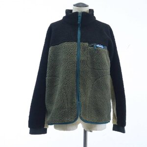 新品！KAVU カブー パインデール ボアジャケット Mサイズ メンズ ブラック/カーキ/ホワイト★943h25