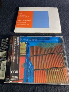 COIL / ORANGE & BLUE プロモCD＋通常盤CD 帯付き　美盤CD