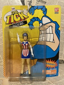 ☆The Tick/ティック/アクションフィギュア④即決ビンテージUSA/コミックヒーロー未開封BANDAI☆