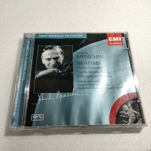 CD メニューイン　　ブラームス　Brahms: Violin Concerto / Yehudi Menuhin　724356282223 即決　送料込み