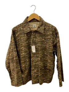 South2 West8(S2W8)◆HUNTING SHIRT/ジャケット/S/コットン/BEG/総柄/EJ811//