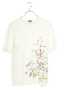 エルメス Tシャツ サイズ:XS ホースプリントTシャツ 中古 BS99