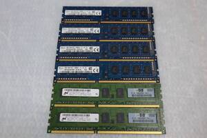 CB7355 h SK hynix２GB PC3-12800U-11-12-A1 4枚 / ２Gb PC3-10600E-9-10-E0 2枚