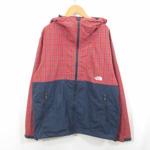 THE NORTH FACE ノベルティコンパクト ジャケット タータンチェック sizeM/ノースフェイス　0701