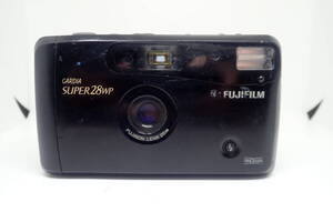 動作確認済み　防水カメラ　FUJIFILM　CARDIA　SUPER28WP　富士フィルム　カルディア　スーパー２８ウォータプルーフ