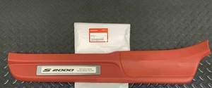 ★新品 生産終了 レア HONDA S2000 AP1用 赤　サイドステップ　ガーニッシュ　スカッフプレート　R145L 左 LH Sill Trim ホンダ 純正部品