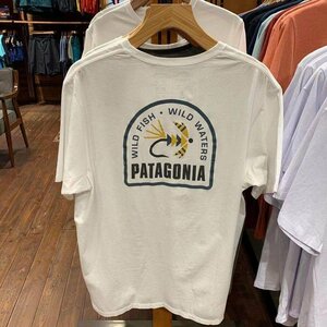 パタゴニア patagonia Tシャツ　半袖　丸首　絵柄　イラスト　ロゴ　文字　シンプル　コットン　男女兼用　XS-3XL　サイズ選択可能　TT309