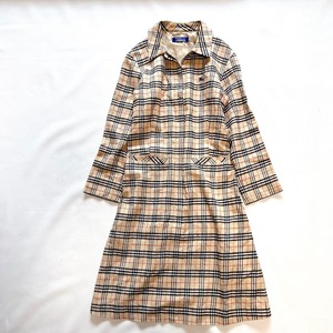 希少 オールド BURBERRY バーバリー ノバチェック ワンピース