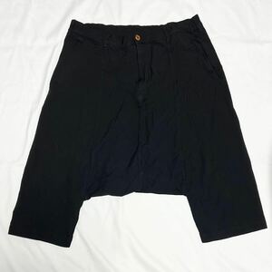 ポリ縮 2010 COMME des GARCONS HOMME PLUS ショートパンツ サルエルパンツ 縮絨 コムデギャルソンオムプリュス