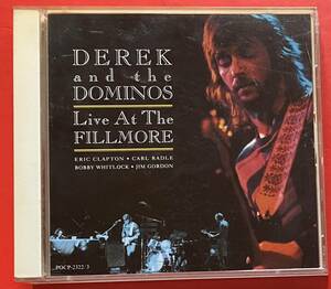 【2CD】デレク&ザ・ドミノス「Live at the Filmore」 Derek & the Dominos エリック・クラプトン Eric Clapton 国内盤 [10300169]