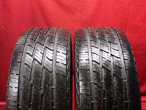 中古タイヤ 275/50R21 113V 2本セット トーヨー オープンカントリー H/TII TOYO OPEN H/T2 9.0分山★n21 FJクルーザー パトロール LX570