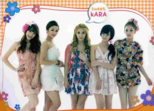 KARA／K2／クリアファイル／入手困難品／＃KARA／Sweet KARA