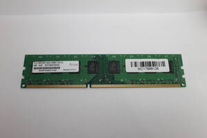 送料無料！☆中古・動作確認済み☆アドテック Aing 8GB　DDR3-1600(PC3-12800) 240pin MCP12800D-8GHCAL デスクトップPC用メモリ