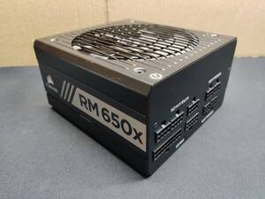 【中古・動作確認済み】Corsair RM650x PC電源 各ケーブル付属 ATX 自作PC PCパーツ