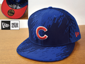 1円スタート!【未使用品】(7-3/8 - 58.7cm) NEW ERA 59FIFTY MLB CHICAGO CUBS カブス ニューエラ キャップ 帽子 K4