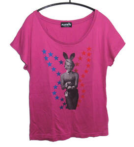 ◆美品 HYSTERIC GLAMOUR ヒステリックグラマー PLAYBOY プレイボーイ コラボ Tシャツ