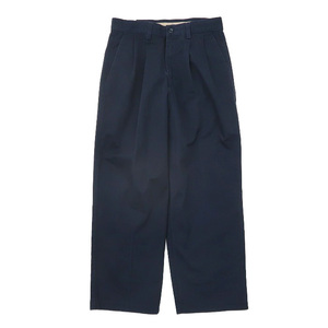 古着 ドッカーズ DOCKERS チノパンツ ツータック ネイビー サイズ表記：W29L30　gd73464