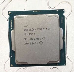 インテル INTEL Core i5-9500 3.00GHz SRF4B 動作確認済み