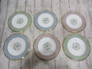 2.1円　美品　ノリタケ Noritake 　YOSHINO　9983　ヨシノ 　6枚　 大皿 　プレート 約22ｃｍ　 【星見】