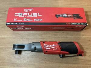 美品　Milwaukee ミルウォーキー M12 FIR12-0 JP M12 FUEL 1/2インチラチェットレンチ　管理559826