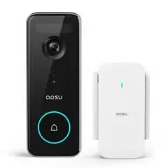 新品 AOSU 5MP 防犯 インターホン ワイヤレス WiFi