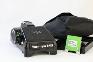 【同梱歓迎】実用■マミヤ MAMIYA 645 AE プリズムファインダー■シャッター全速・露出計完動■AN1847