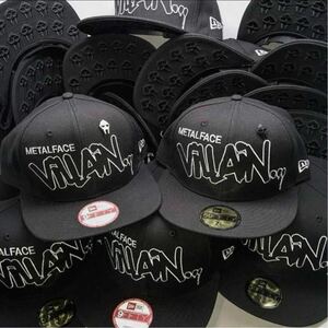 当時物 MF DOOM Villain NEW ERA スナップバックキャップ ニューエラ ブラック エムエフドゥーム RAP ラップ 90s 2PAC スヌープドッグ MURO