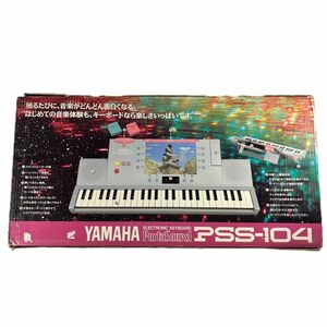 YAMAHA ヤマハ 電子ピアノ 電子キーボード PSS-104 Porta Sound　(管理番号：OKU4333)