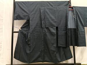 平和屋着物■男性　本場大島紬　アンサンブル　正絹　逸品　未使用　BAAN1705xi