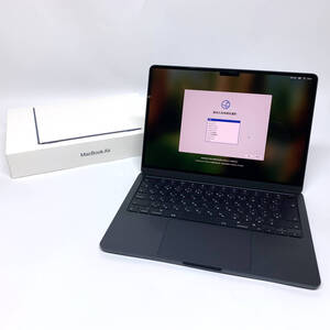 tu099 Apple MacBook Air 13インチ 8コアCPU/8コアGPU 8GB/SSD 256GB H49X702H10 MC8K4J/A 充放電6回 ※中古