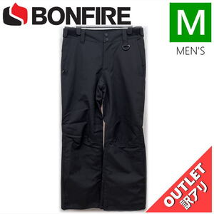 【OUTLET】 ジュニア[Mサイズ] BONFIRE BOYS TACTICAL PNT カラー:BLACK Mサイズ 子供用 スノーボード スキー パンツ PANT アウトレット