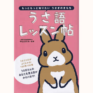 もっともっと知りたい うさぎのきもち うさ語 レッスン帖 中山ますみ（中古本）