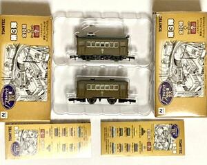 ノス鉄 第3弾 デハ5 + ハ2 2両まとめて TOMYTEC ノスタルジック鉄道コレクション トミーテック 富井電鉄 鉄コレ